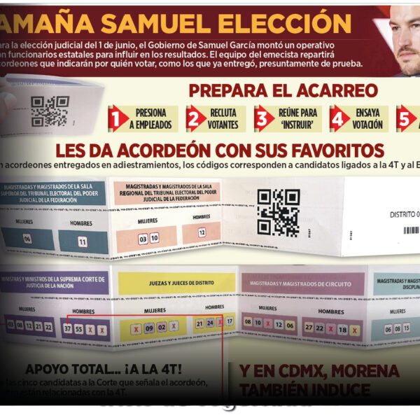 El nuevo fraude: acordeones oficiales 
